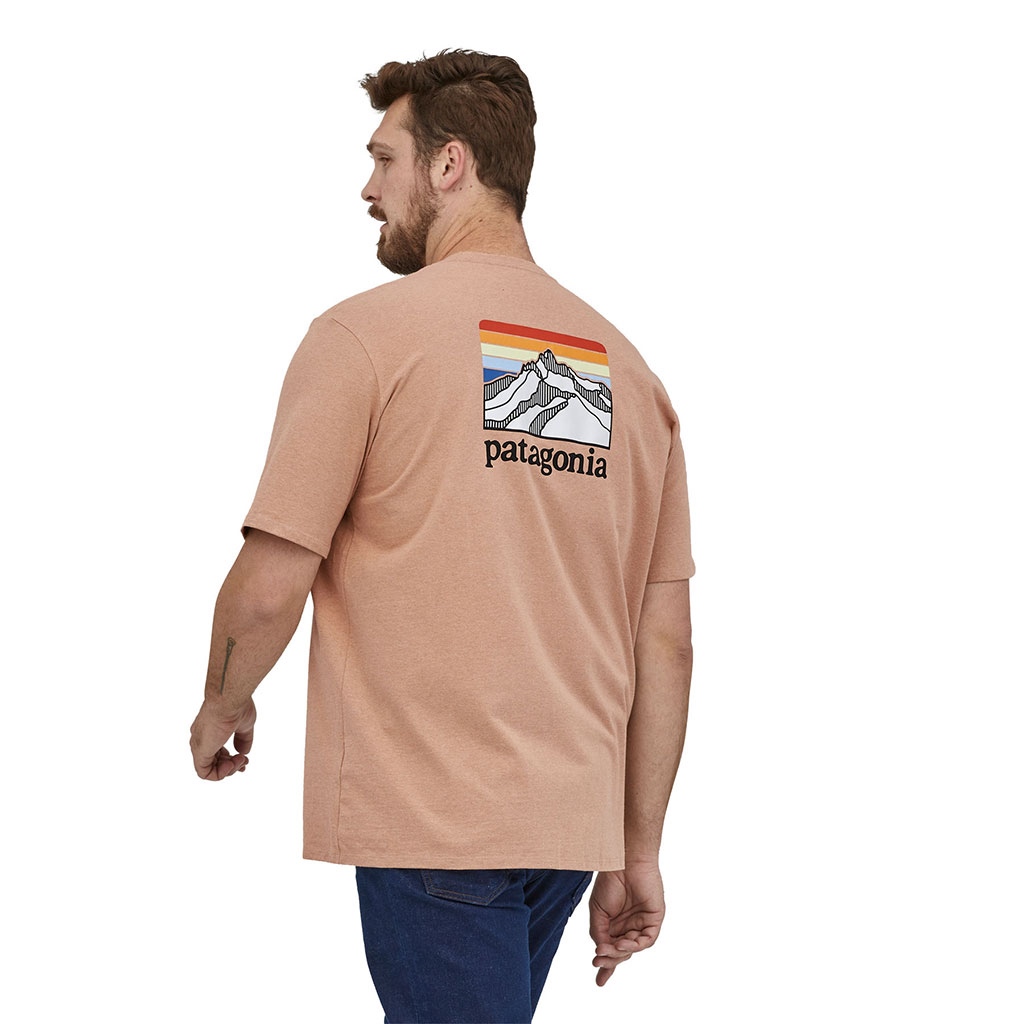 Patagonia Line Logo Ridge Pocket T-Shirt
