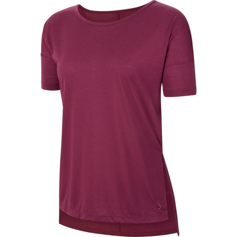Nike Yoga DRIFIT Shirt Women villain red S 9920064298711